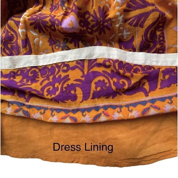 Ecoté Urban Outfitters Halter Top Mini Dress Open Back Magenta Orange Women’s 6 - Picture 12 of 16